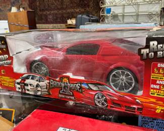 Vintage collectibles, Japanese friction cars, Minichamps 1:18 scale Cadillacs NIB, Structo, Buddy L, Matchbox, Lesney, RC cars