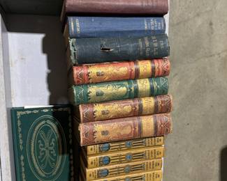 antique books, Civil War books, military books, Shakespeare...