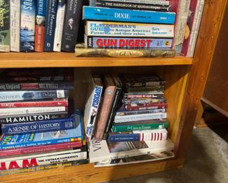 military, civil war, gun books