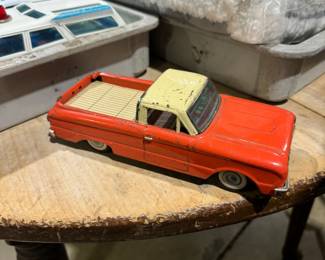 vintage Japanese tin friction cars