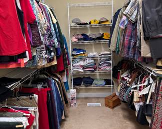 Lots of clothes 