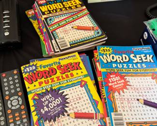 Word search books 