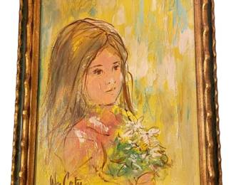 Framed Signed Oil Painting 