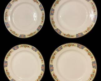 4 Limoges Salad Plates 