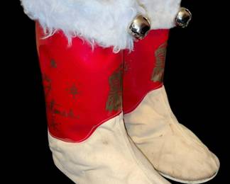 Retro Christmas Boots 