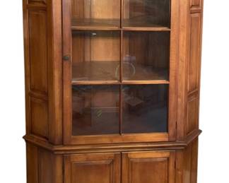 Pennsylvania House Maple Corner Cabinet 