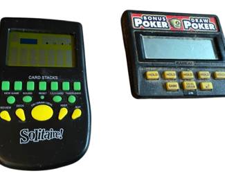 Electronic Pocket Card Games 