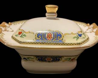 Limoges Sugar Bowl wLid 