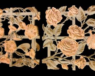 Syracuse Ornamental Co Flower Wall Art 