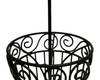 Black Metal Utensil Holder 