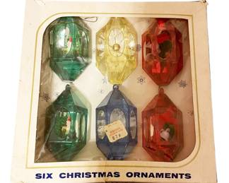 Vintage Jewelbrite Ornaments 