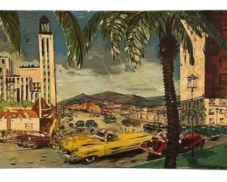 Signed Oil on Canvas 