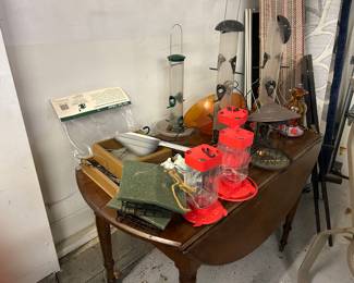 We have Wild Birds Unlimited Feeders, Humming Bird Feeders and Suet Holders 