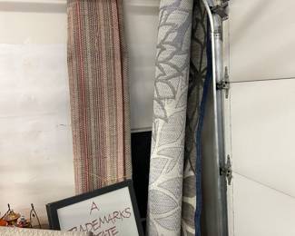 2 Like New Outdoor Rugs