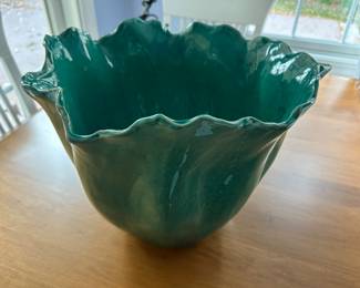 Very Cool Large Glass Bowl