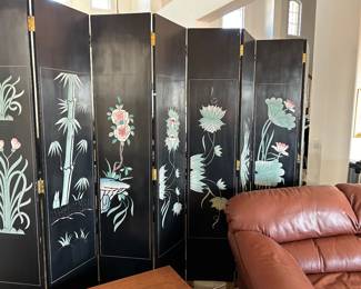 8 panel Asian style Screen-great room devider .