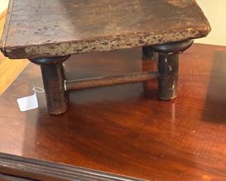 antique stool