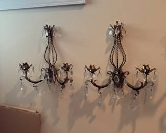 Pair small sconces
