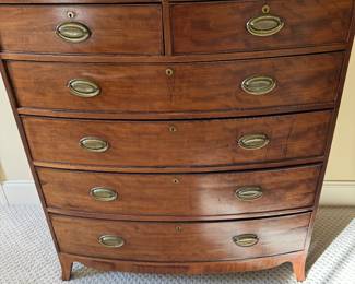 Two over four antique dresser.