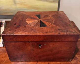 Inlaid antique box