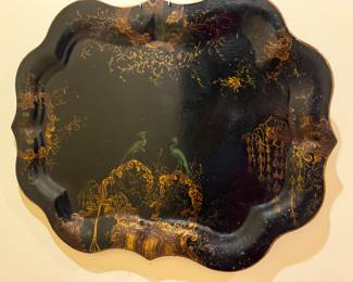 Large tole tray