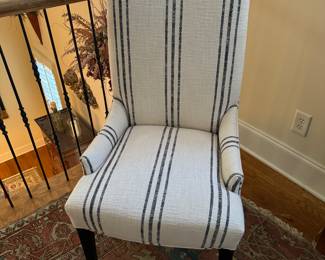 One of a pair of armchairs