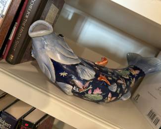 Asian ceramic carp