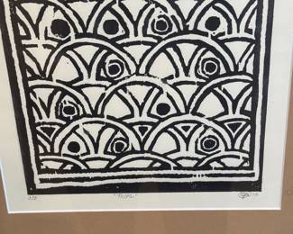 Signed and numbered print