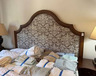 Upholstered king headboard