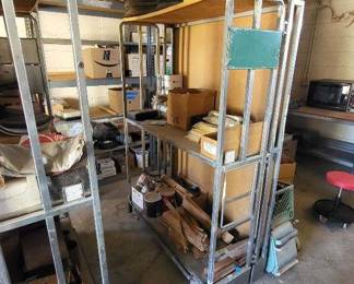 STURDY SHELVING UNITS