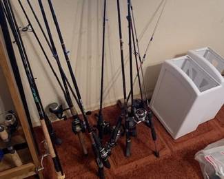 RODS REELS. MISC