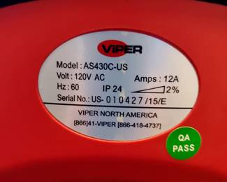 Viper Walk-behind Floor Scrubber; Model AS430C. $900