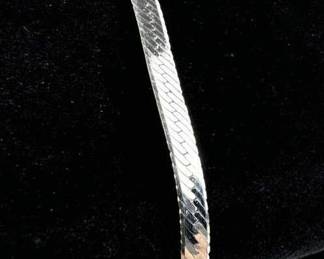 925 Silver Danecraft Bright Herringbone Bracelet