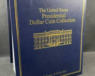 (40) US $1 Presidential Coins Album 2012-20