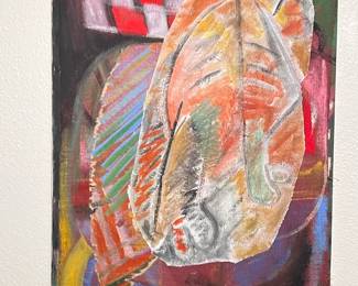 Painting by Ron Moody (1980s)