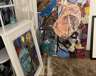 Paintings by Ron Moody (1980s)