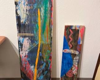 Paintings by Ron Moody (1980s)