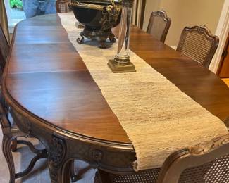 Dining table with chairs