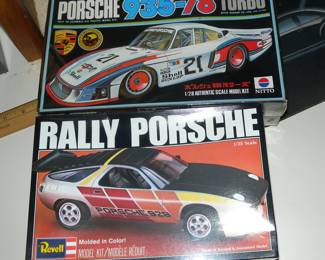 Vintage Porsche Model Kits (Sealed)