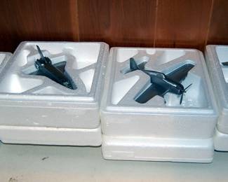 Danbury Mint Aviation PEWTER Airplane Figures