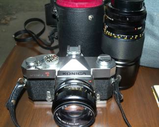 Konica Camera & Extra Lens 35mm