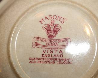 large collection Mason's Vista (pink)