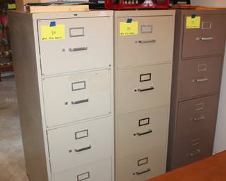 file cabinets