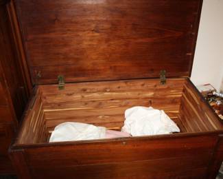 cedar-lined blanket box