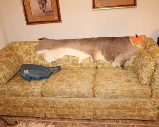 vintage sofa; axis pelt