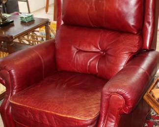 leather recliner
