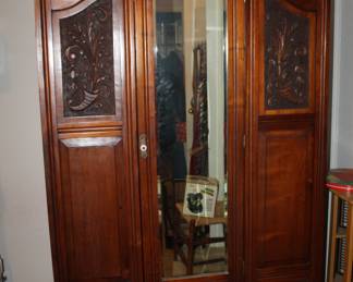 armoire, with bottom drawer
