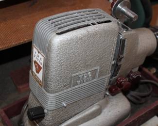 vintage projectors, screen