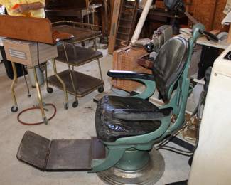 cast iron dentist chair