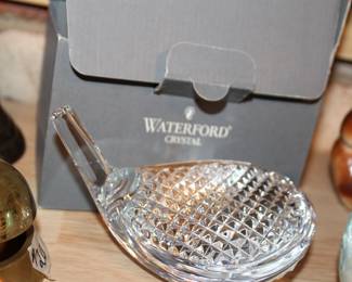 Waterford paperweight, w/ box